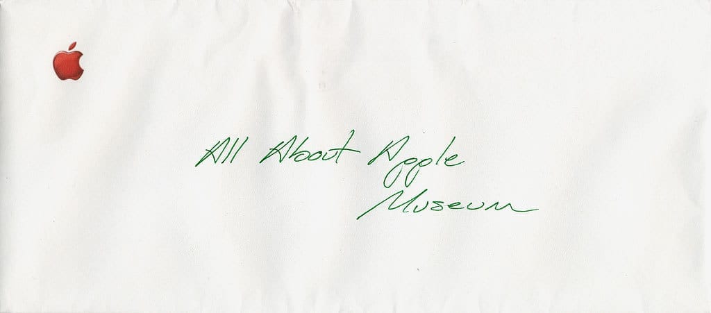 Lettera da Apple Computer