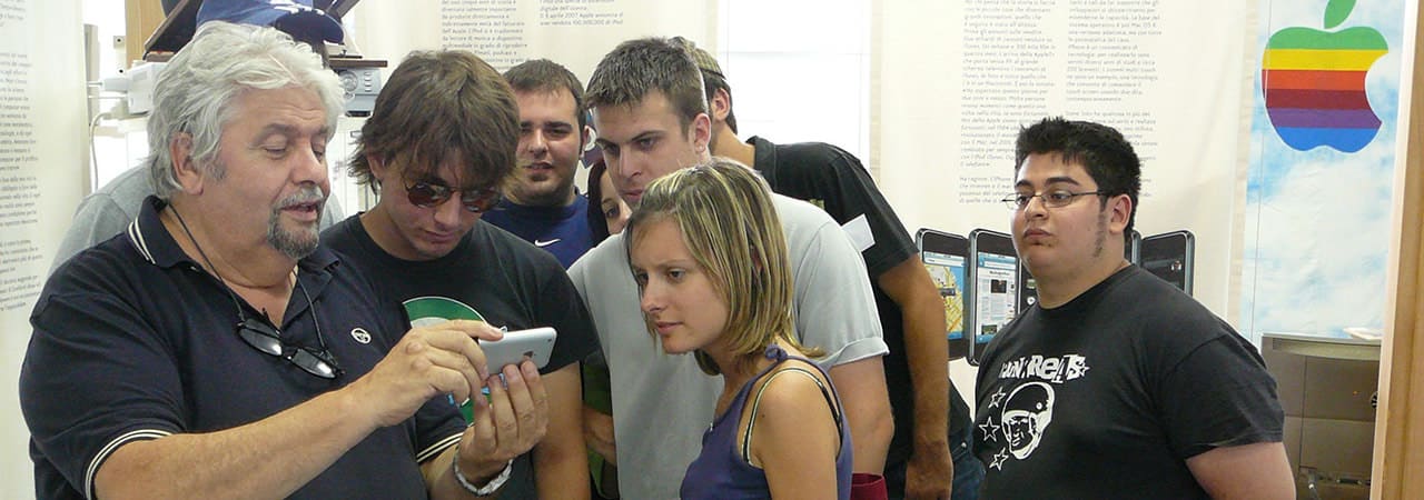All About Apple Museum is dedicated to the memory of Walter Franceschi