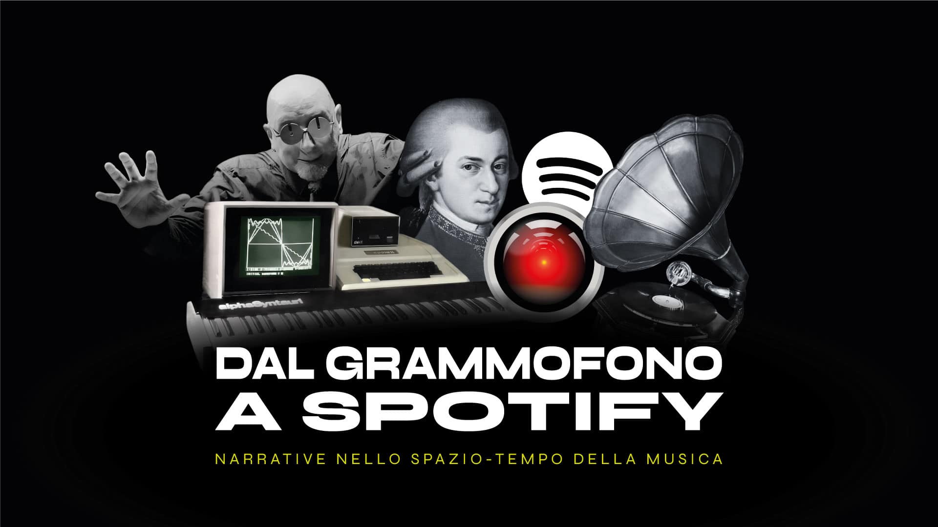 Dal grammofono a Spotify: concerto/evento il 28 luglio